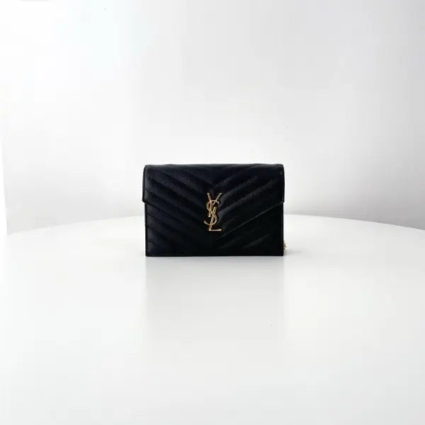 (블랙프레임) YSL 엔벨롭 체인백 WOC 393953