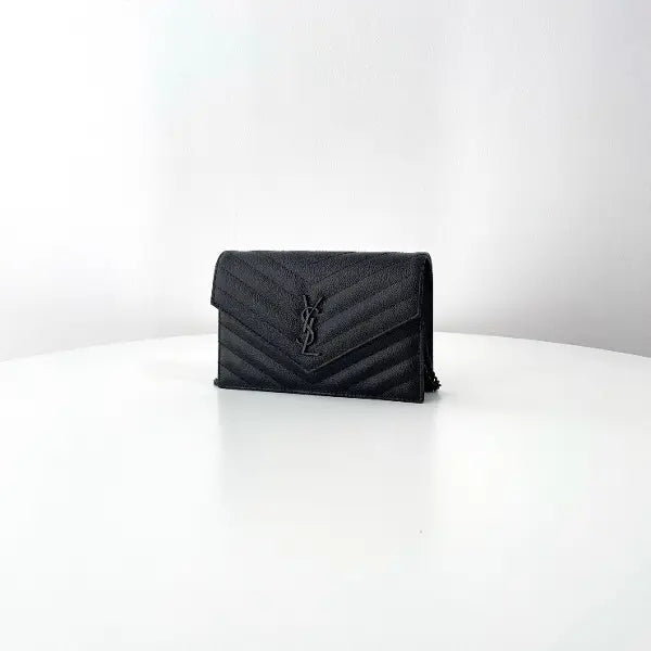 (블랙프레임) YSL 엔벨롭 체인백 WOC 393953