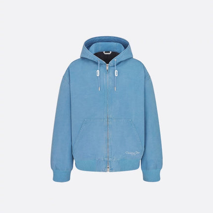 디올 Couture 데님 스웨트 후드집업