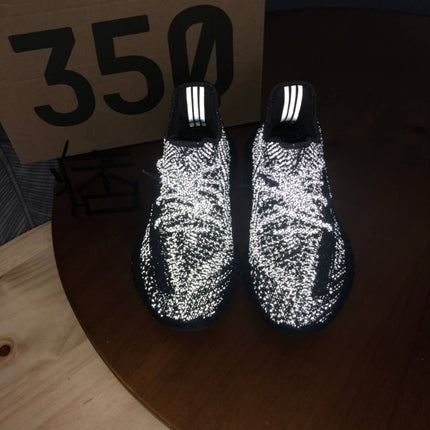 이지 부스트 350 V2 트리플블랙 리플렉티브