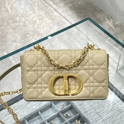 디올 카로백 스몰 20cm 베이지