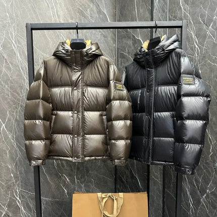버버리 로고 푸퍼 패딩