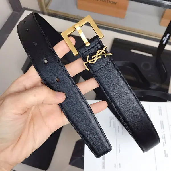 YSL 모노그램 스퀘어 벨트 2