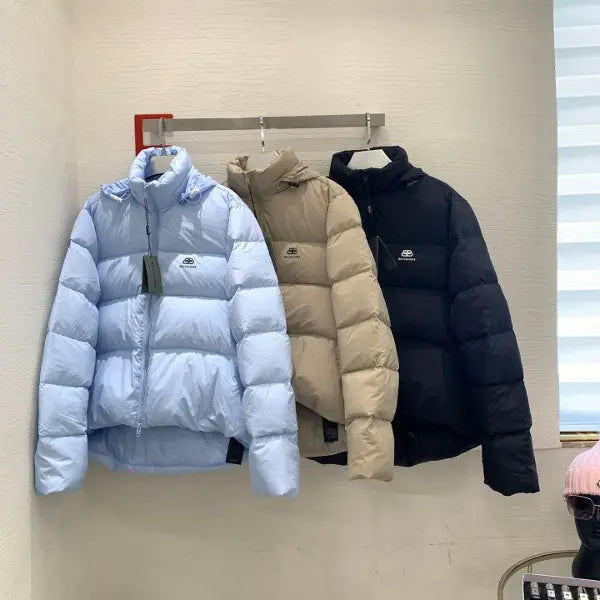 발렌시아가 로고 패딩