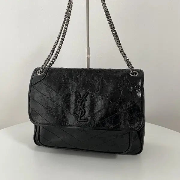 (블랙프레임) YSL 니키 백 라지 633157