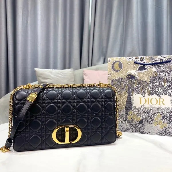 디올 카로백 라지 28CM 2 블랙