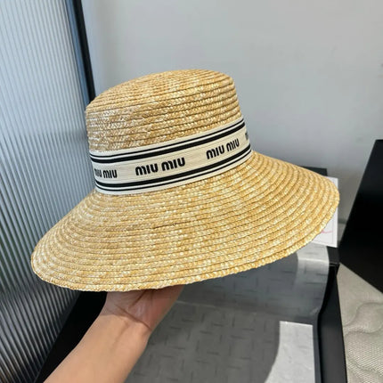 MIU 우븐 패브릭 햇 W
